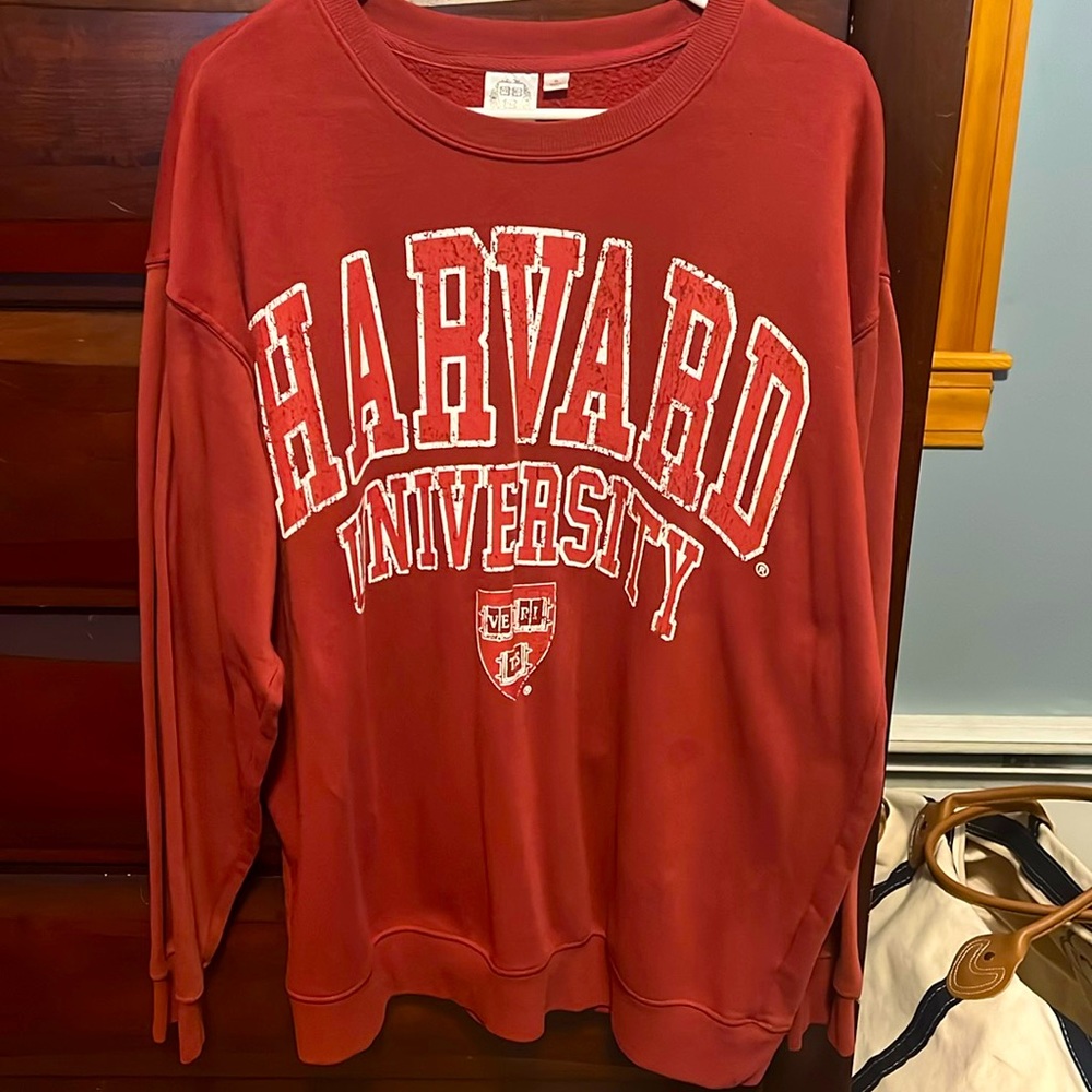 Oversized Harvard Crewneck